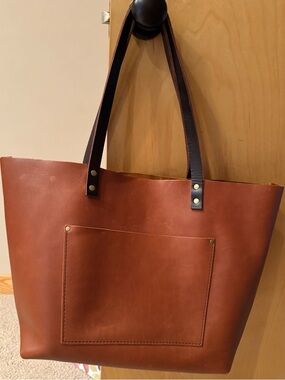 Portland Leather Oversized Tote